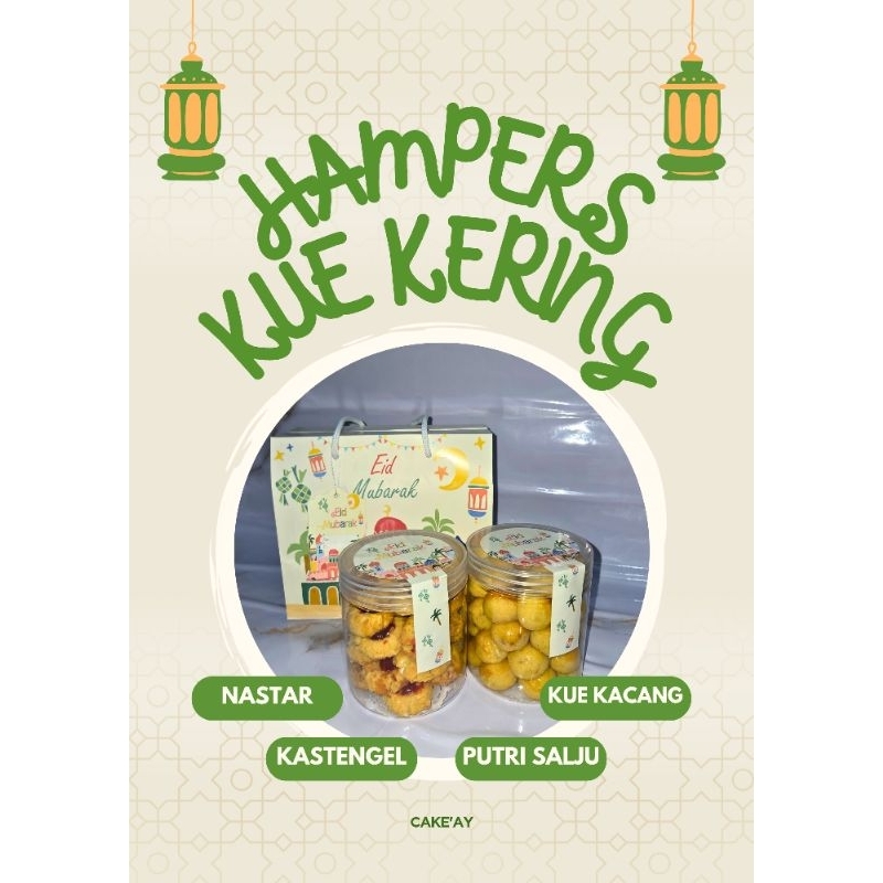 

Hampers Kue Kering 2 Toples Tabung 500 gram
