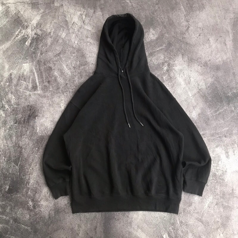HOODIE UNIQLO GU HITAM