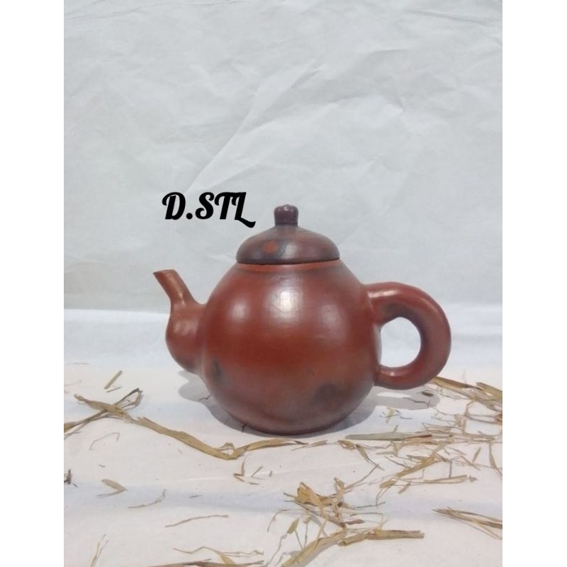 TEKO TEH POCI TEH HERBAL TANAH LIAT GERABAH