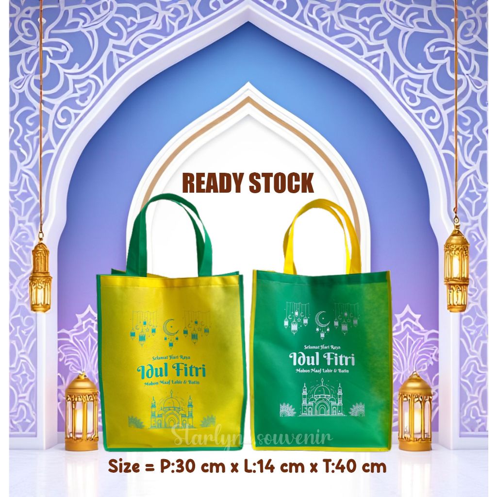 

Tas Lebaran/Tas Parcel Lebaran/Tas Hampers Idul Fitri/Goodie Bag Lebaran/Ready Stock