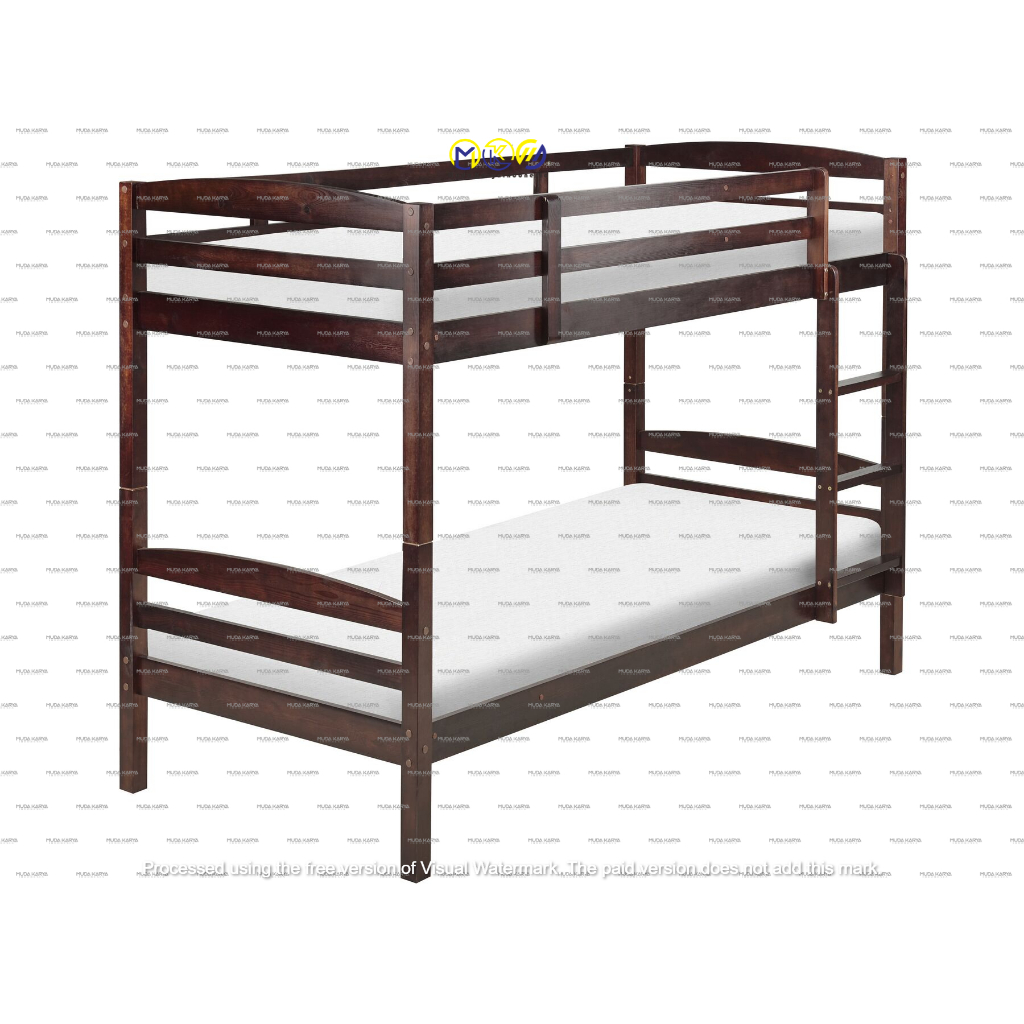 Tempat Tidur Dipan Tingkat Bahan Kayu Jati Furniture Jepara