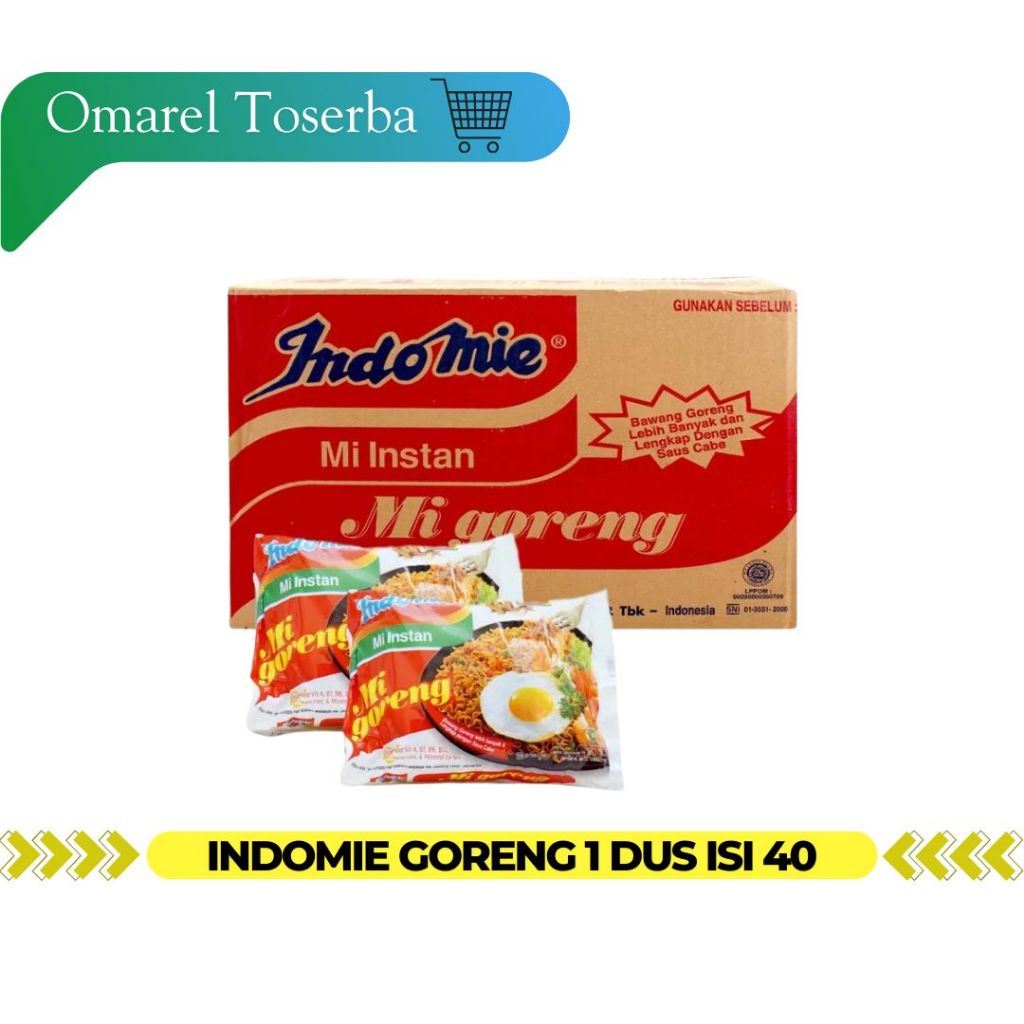 

Indomie goreng 1 dus