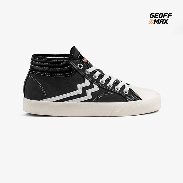 Geoff Max Official - Maverick Mid Black White | Sepatu Pria