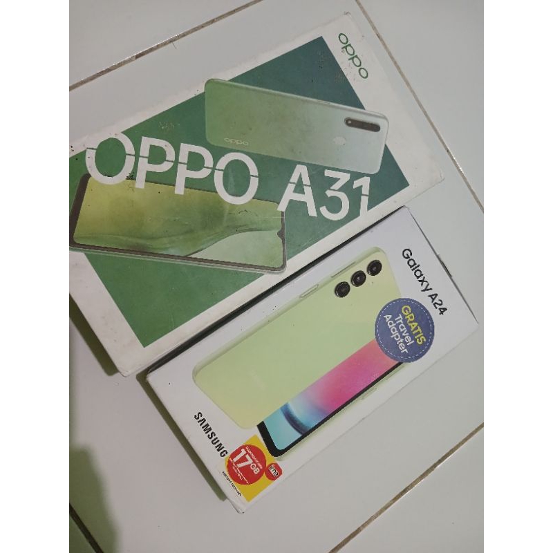 hp second oppo a31 dan samsung