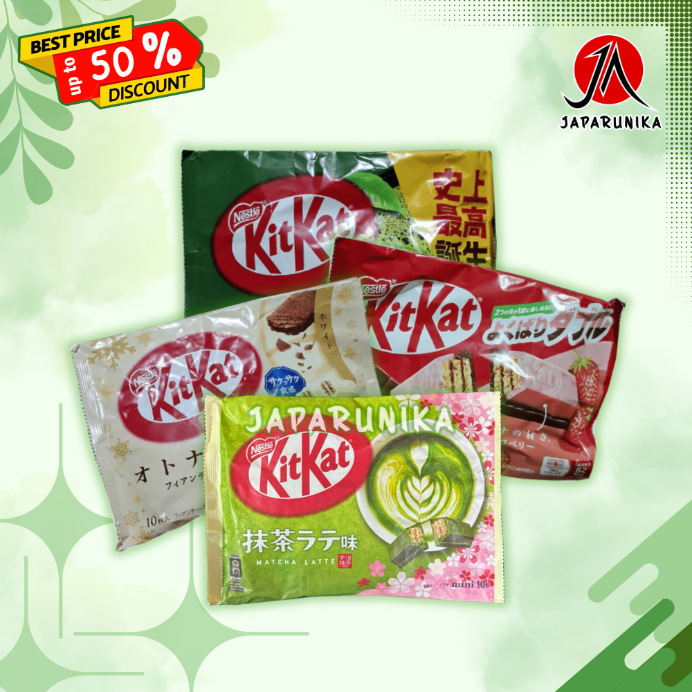 

COKELAT KITKAT Minibar Cemilan Banyak Rasa 100% Original Japan