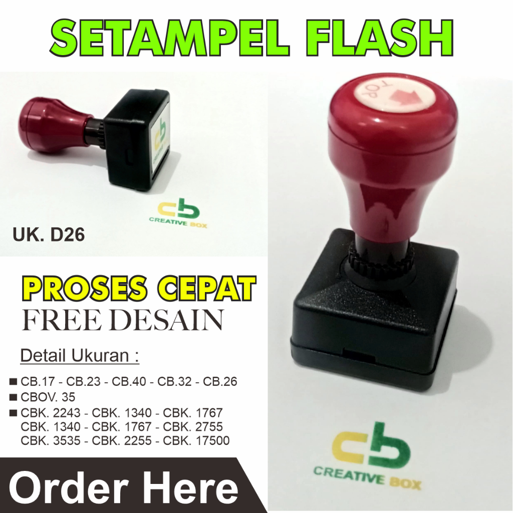 

stampel kilat warna,free desain,costom