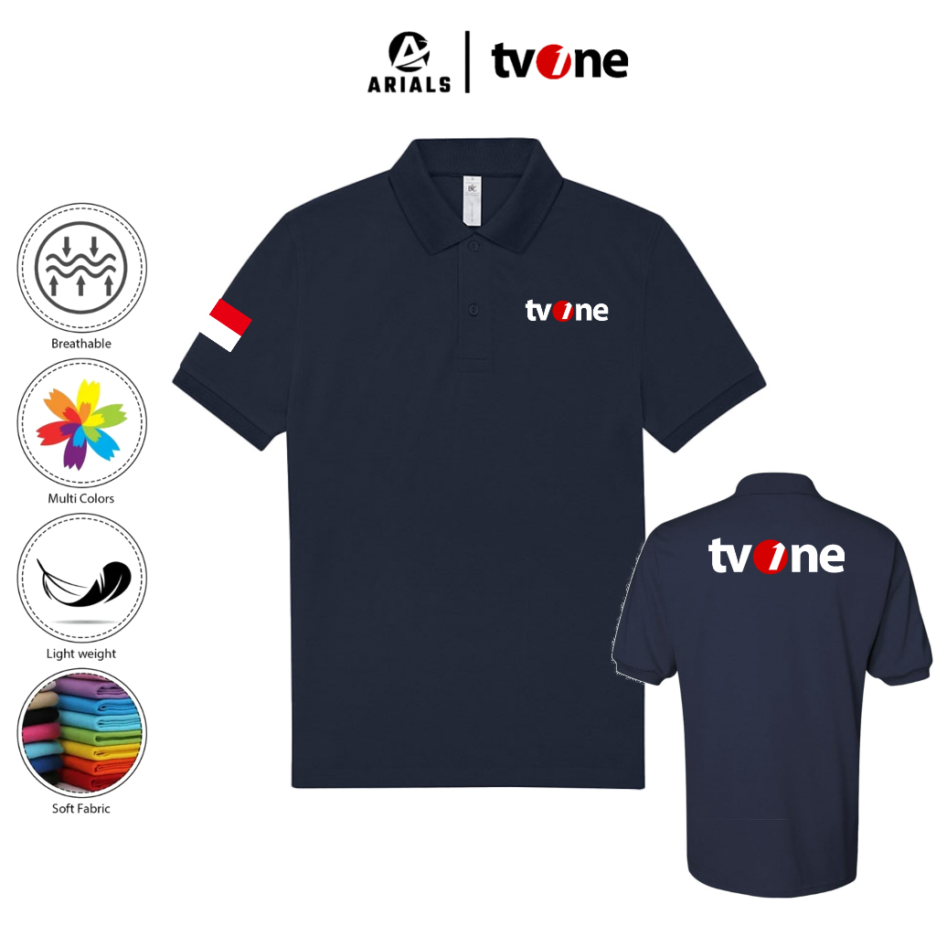 Arials Polo shirt Baju Kaos Kerah Crew TVOne