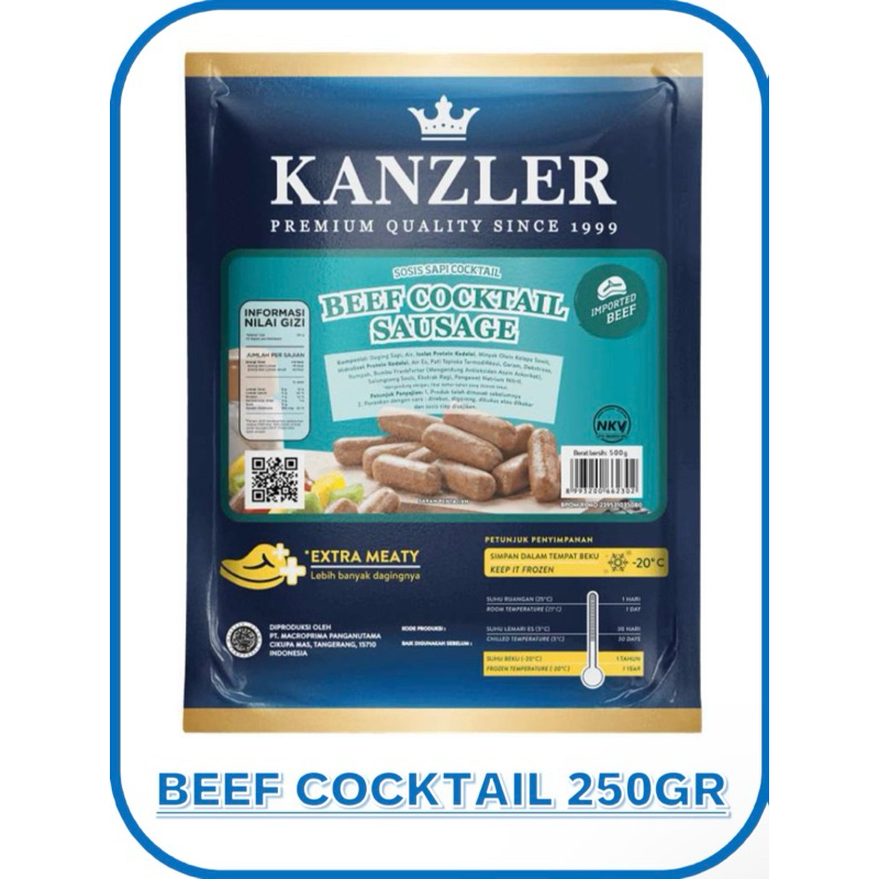 

KANZLER BEEF COCKTAIL 250 GRAM
