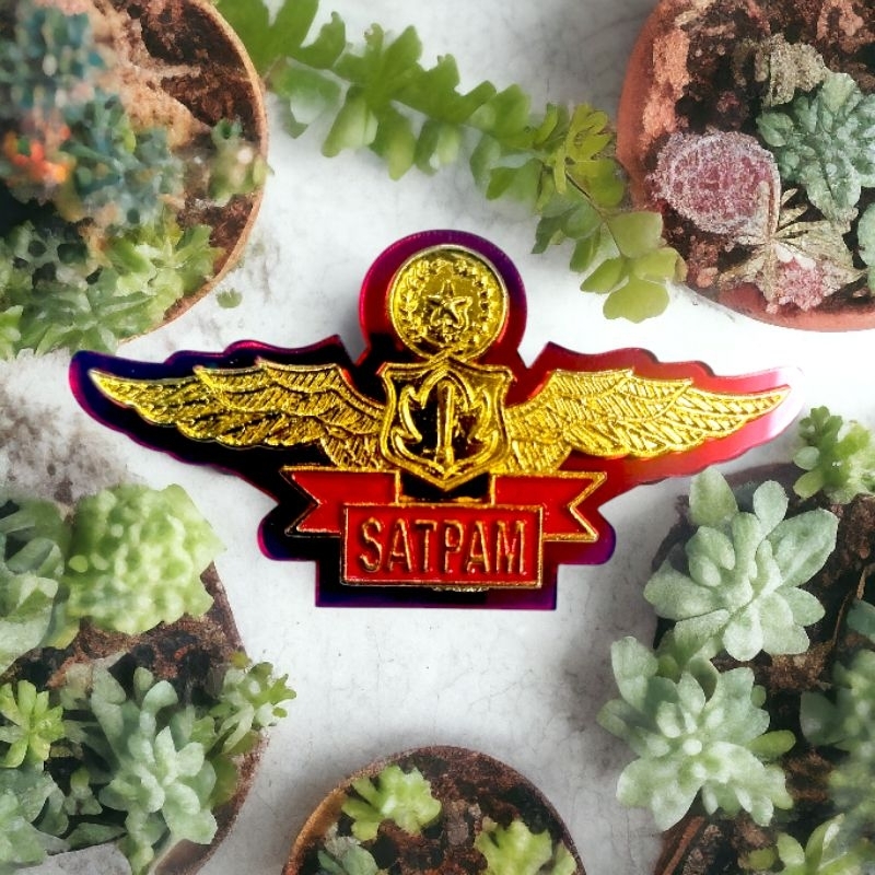 WING SATPAM PIN SATPAM