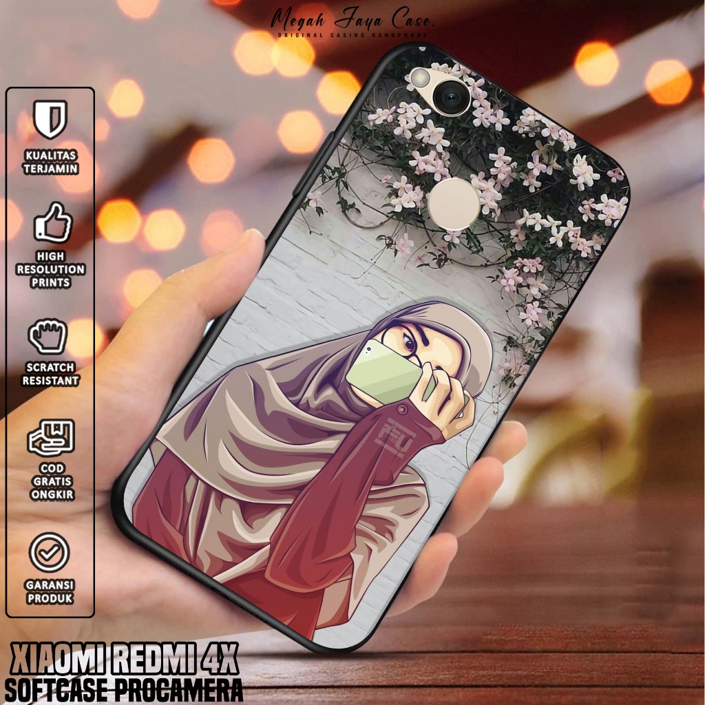 Softcase Xiaomi Redmi 4X - Case Hp Xiaomi Redmi 4X Motif HJB - Silikon Hp Xiaomi Redmi 4X - Casing H