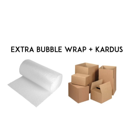 

Packing Extra Kardus & Buble Warp