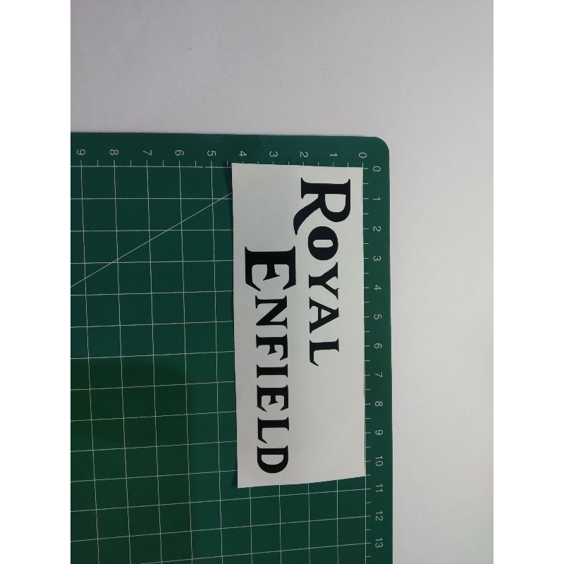 

stiker cutting royal enfield