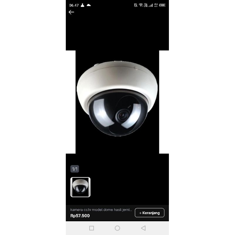 cctv analog bekas normal siap pakai