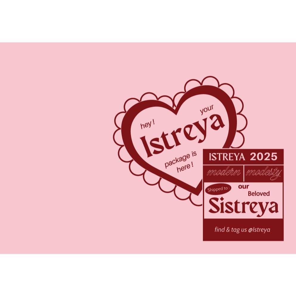 

ISTREYA - custom polymailer BABY PINK PREMIUM bundle