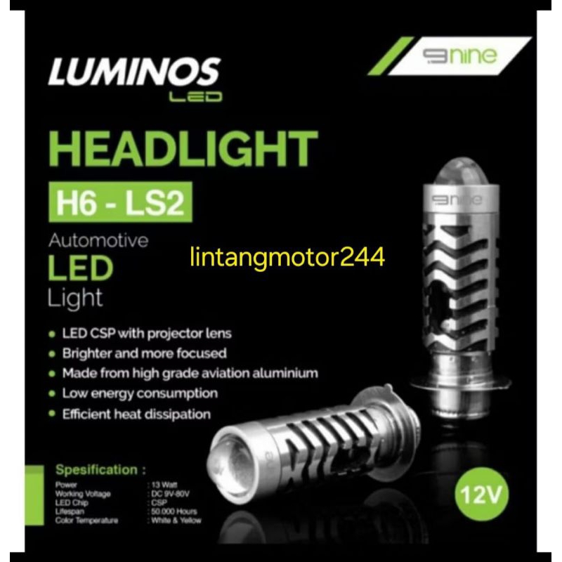 LAMPU LED BILED LASER LUMINOS KAKI 1 ORIGINAL