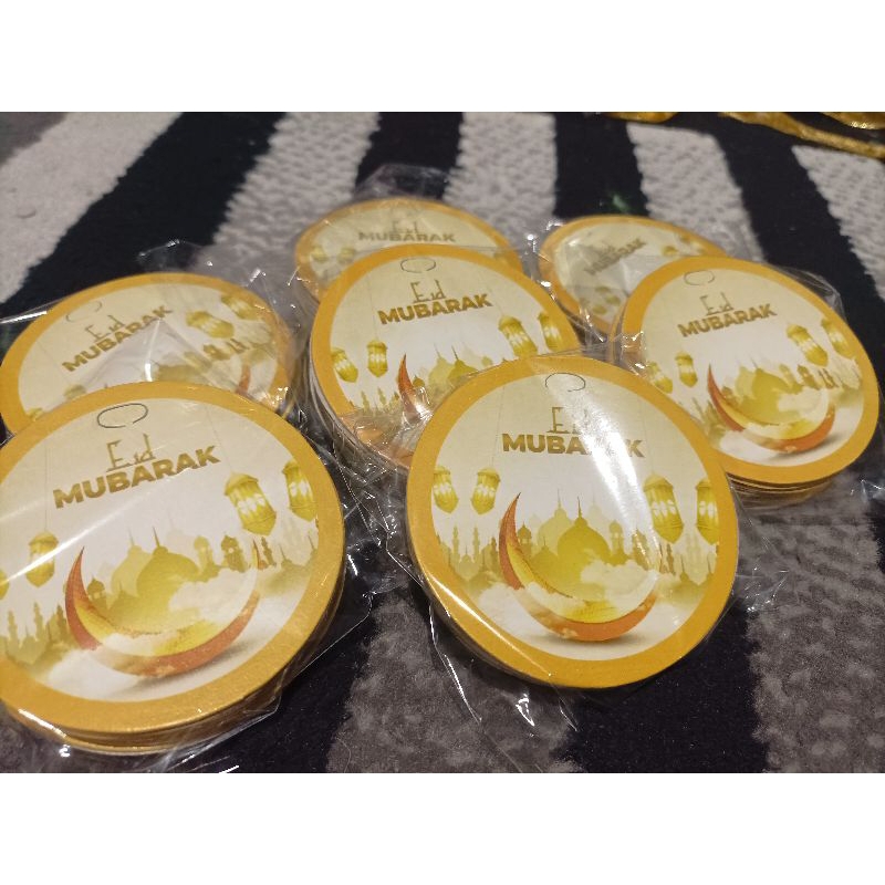 

Hangtag eid mubarak bulat @25pcs