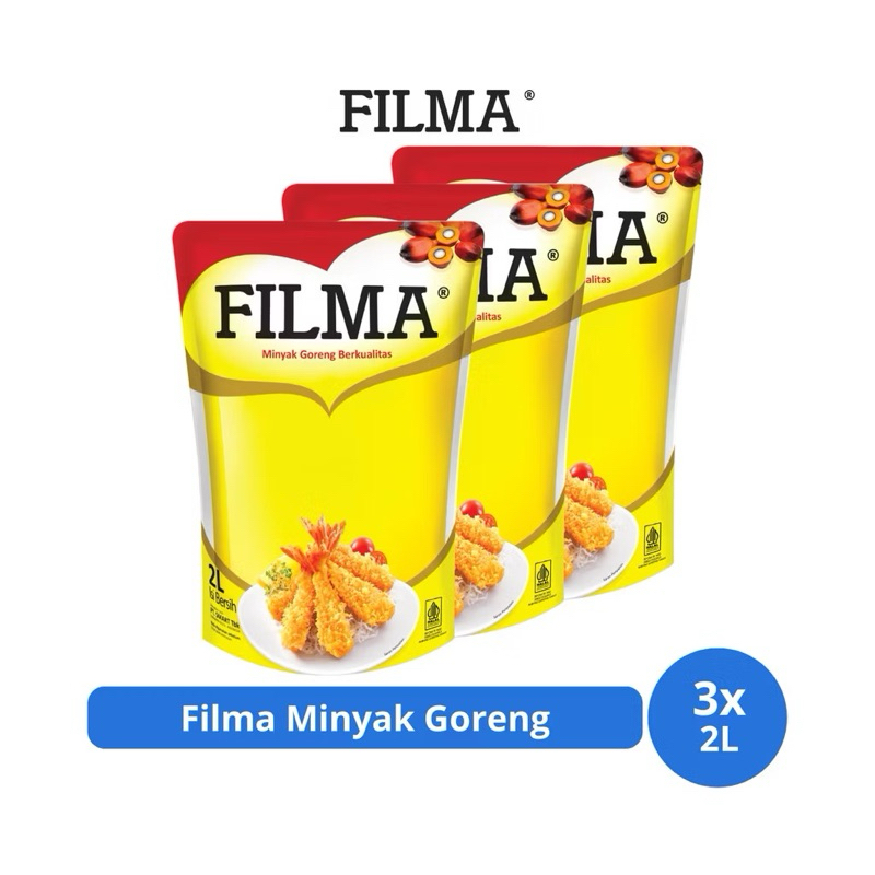 

Minyak Goreng Filma 2 L x 3 pcs