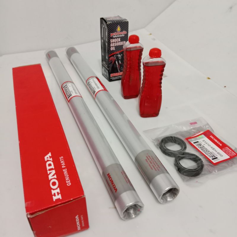 AS SHOCK DEPAN SEPASANG KANAN KIRI GL MAX GL PRO GL PRO GL PRO SOK SIL OLI ORIGINAL AHM