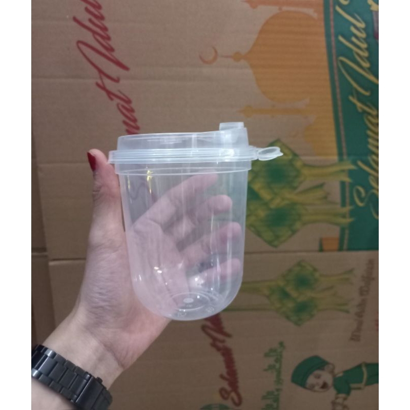 Thinwall Cup Injection 12oz Oval Dan 14oz / 16oz / 24oz Datar / Gelas Pp injection / Cup Injection