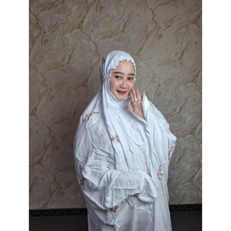 Mukena rayon twill shakilla terusan