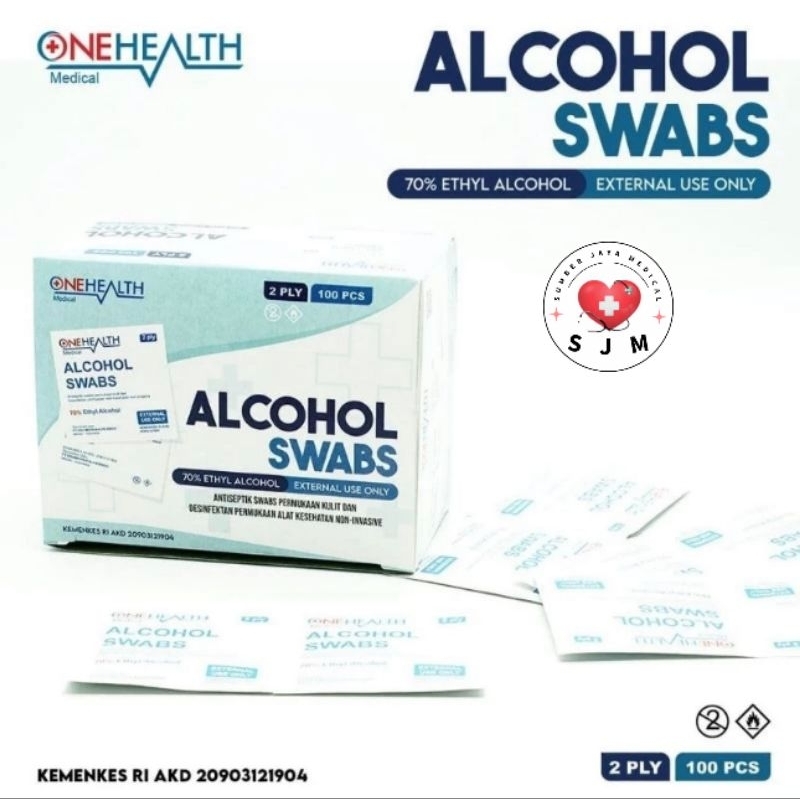 Onehealth Alkohol Swab / Alkohol Swab Onehealth