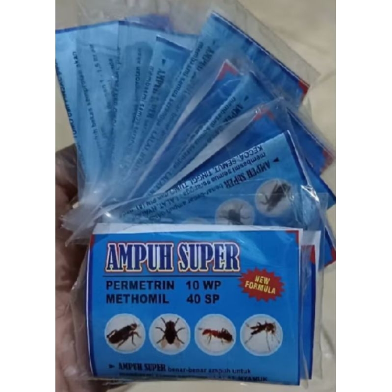 10saset Ampuh super .ampuh basmi semut lalat hewan ternak
