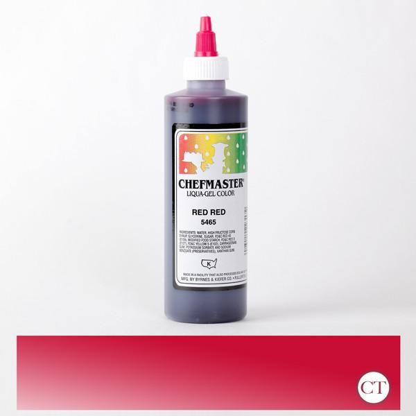 

Chefmaster LiquaGel Red Red 298gr / Pewarna Makanan Kue