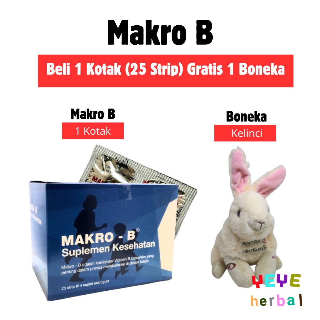 Makro B Vitamin B Kompleks