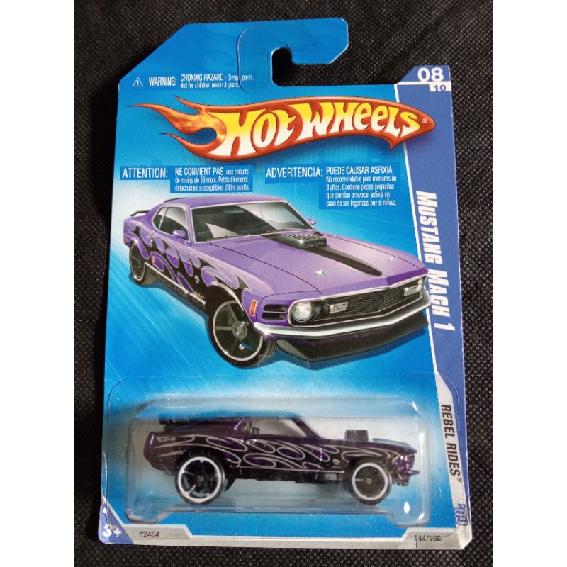 HOT WHEELS MUSTANG MACH 1 UNGU