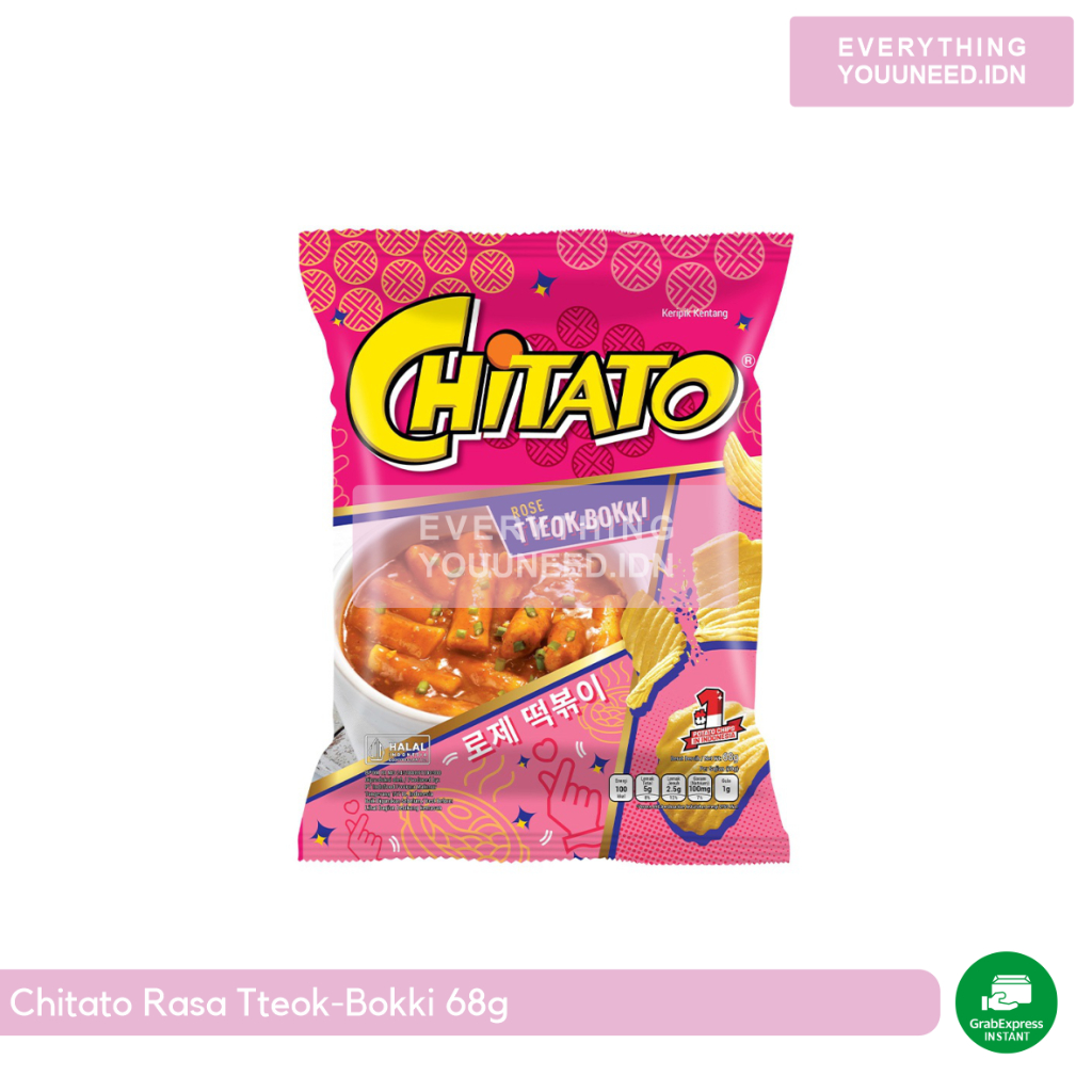 

Chitato Rasa Tteok-Bokki 68g