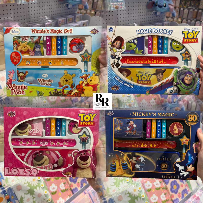 

Ohsome x Mafari - Stationery Set / Disney Magic Learning Kit (Frozen, Mickey, Lotso, Winnie The Pooh, Toy Story) Collection