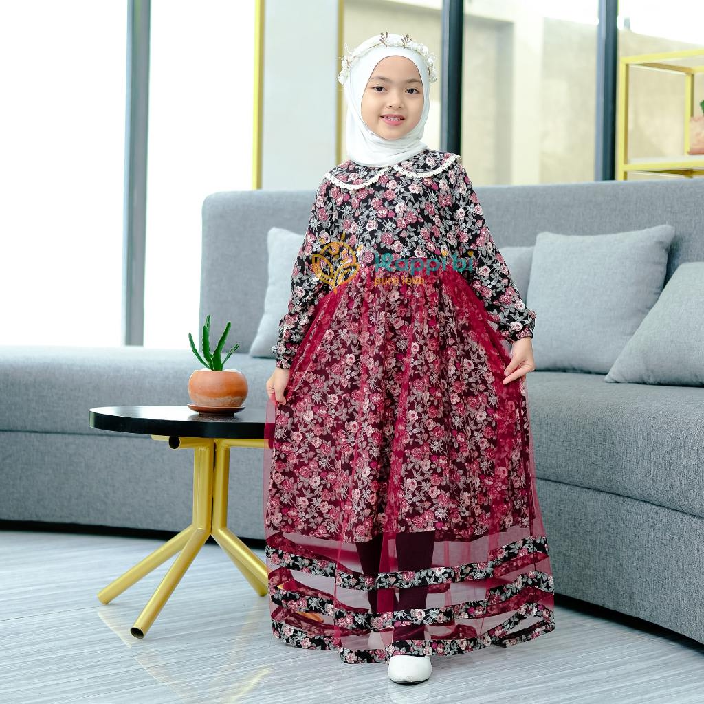 Tweety Tutu Dress By Happi Bi / New Arrival  / Baju Anak Perempuan / Gamis Anak SD, Gamis Anak TK, G