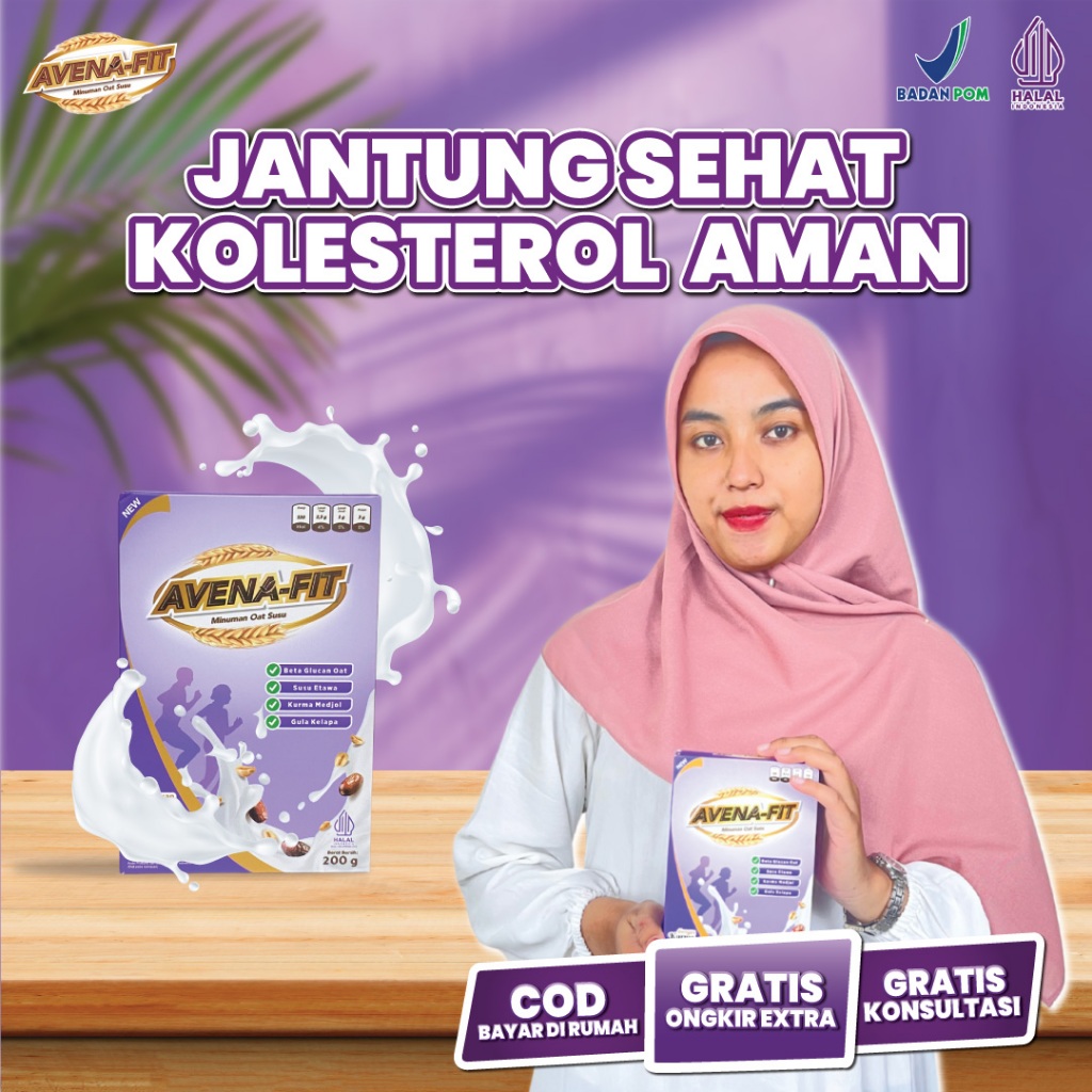 

Avena Fit - Minuman Sereal Oat Susu Bantu Sehatkan Jantung Dan Turunkan Kolesterol Tinggi