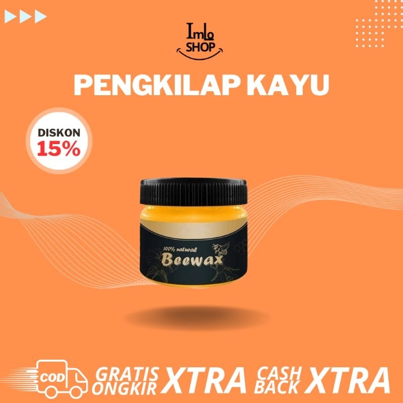 Pengkilap Furniture Kayu Beeswax Wood Seasoning Polish