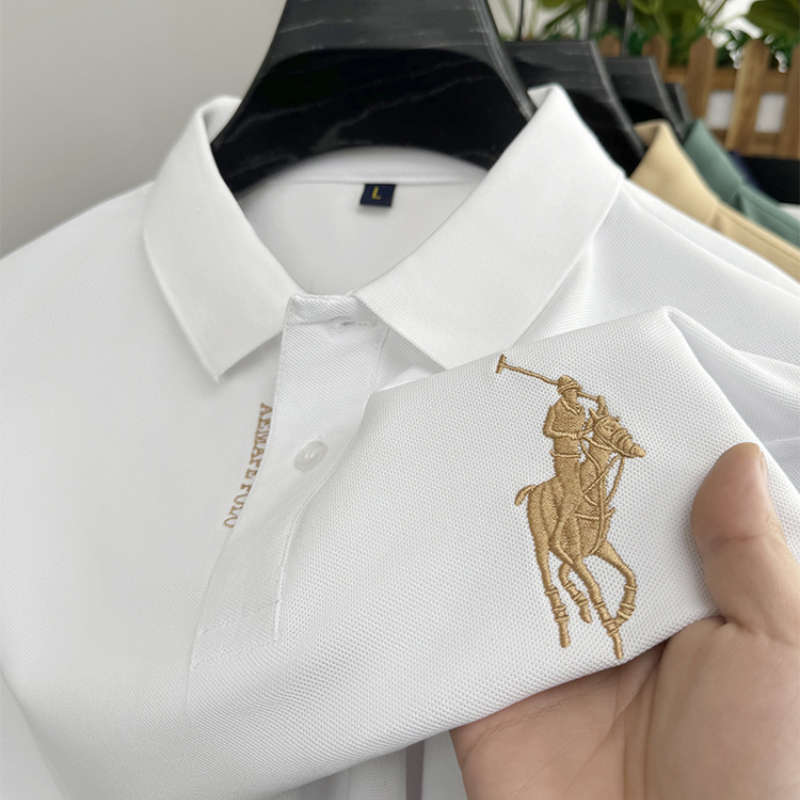 polo shirt pria kaos distro kaos kerah pria casual polo bordir putih kaos pria dewasa kaos polo pria