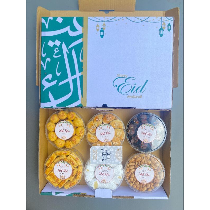 

Paket Hampers Lebaran Kuker 6 Toples 250gr