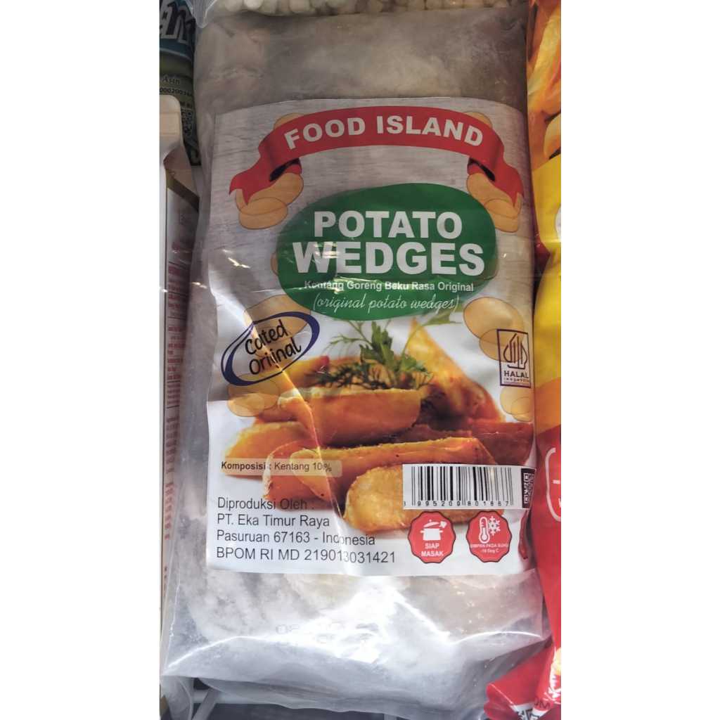 

FOOD ISLAND POTATO WEDGES ORIGINAL 1000 GRAM