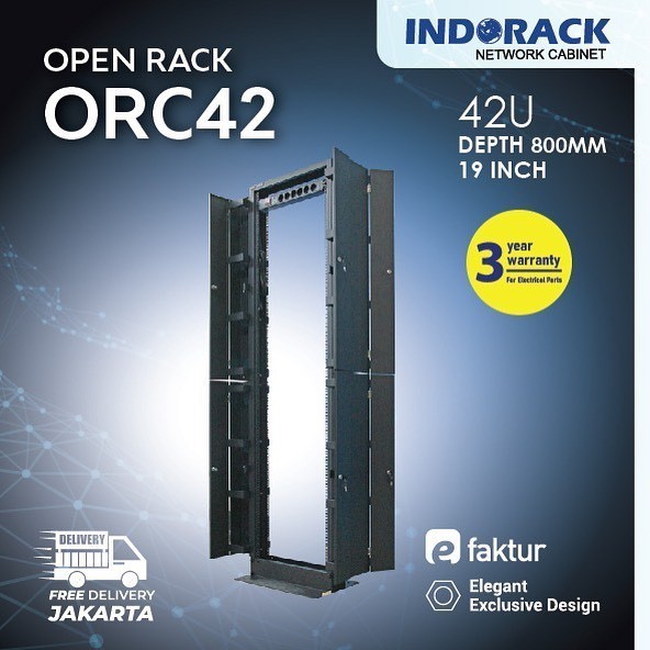 OPEN RACK CYBER 42U INDORACK ORC42