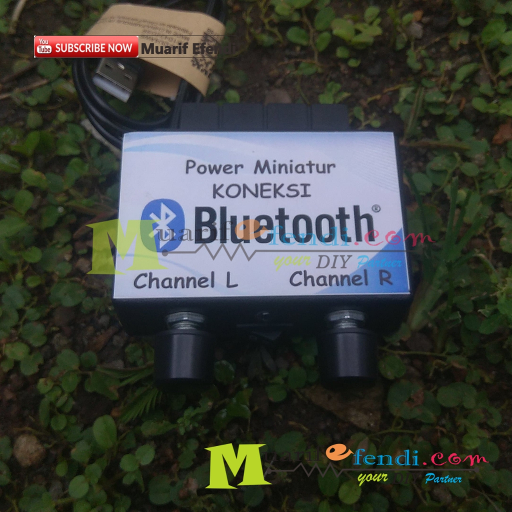 Amplifier bluetooth 5 volt mini power stereo 2chanel pam8403 miniatur