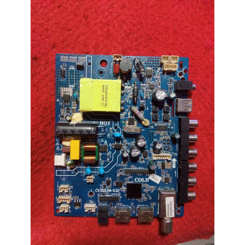 Mainboard POLYTRON PLD24V123 24V123 / Mb Mobo Modul Mesin Tv Polytron Pld 24v123