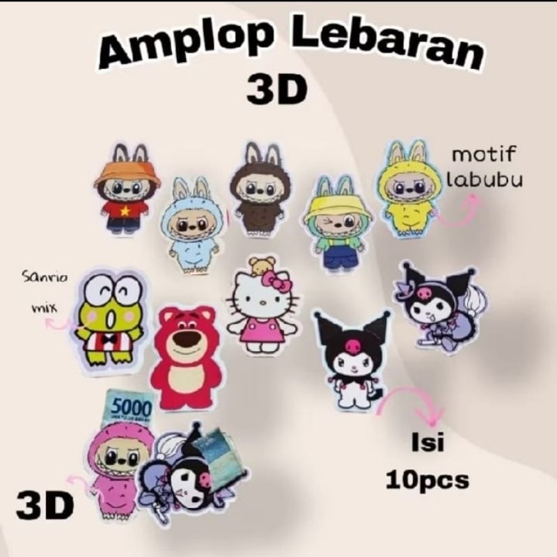 

AMPLOP LEBARAN UNIK ISI 10 PCS BAHAN TEBAL