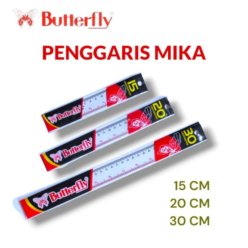 

Penggaris / Garisan Butterfly