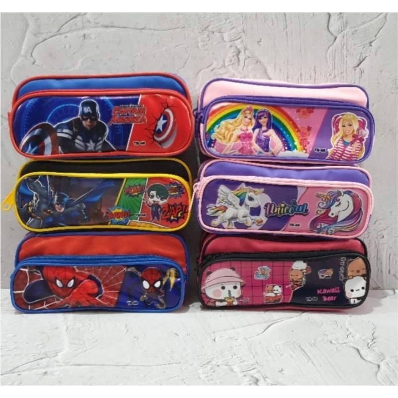 

( 1 Pcs ) Tempat Pensil/Kotak Pensil Kain TB-58