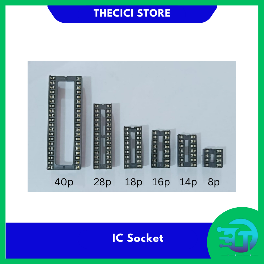 SOKET SOCKET IC DIP Adapter Soket ic