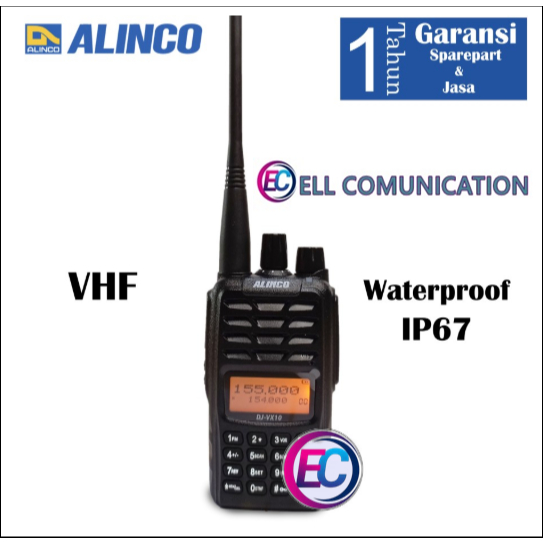 HT Alinco DJ-VX10 VHF Airband Waterproof IP67 ORIGINAL DJVX10 DJ VX10