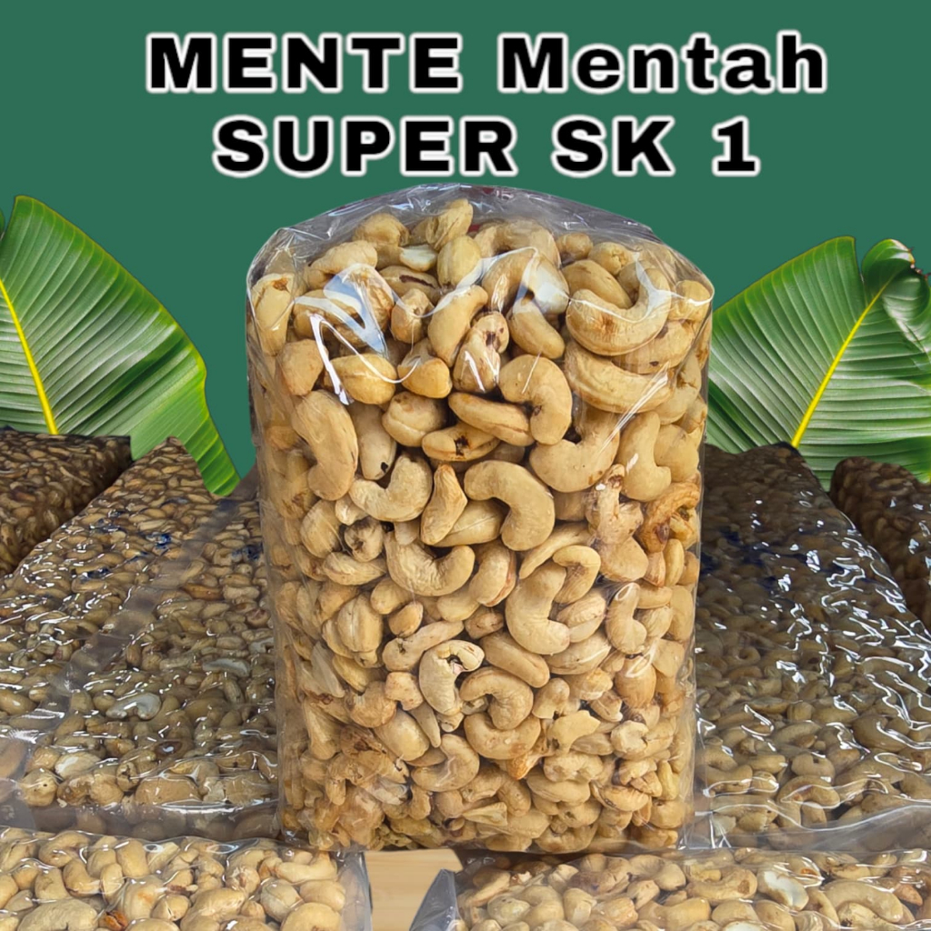 

Kacang Mete Utuh SK1 1KG Mentah Murah Meriah COD