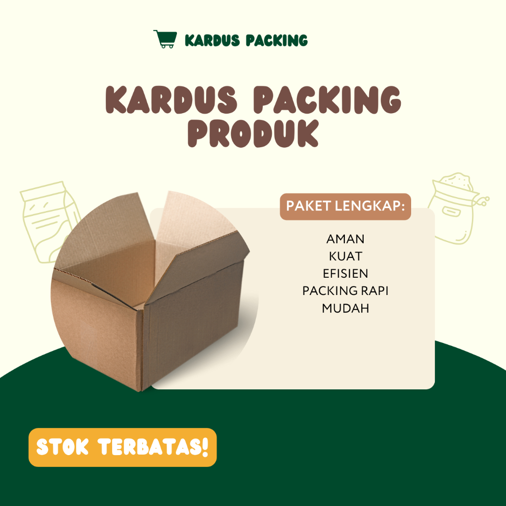 

Kardus Packing Produk - Model Terbaru dengan Desain Modern
