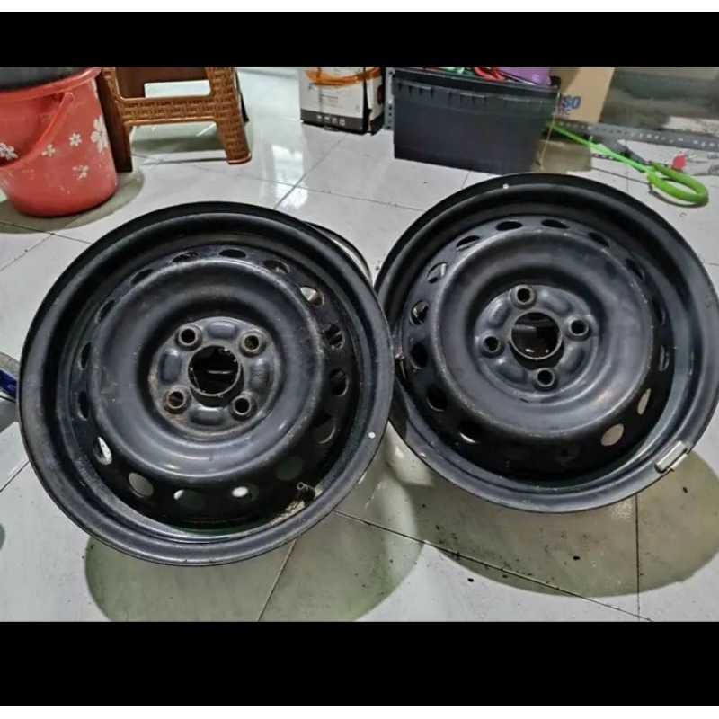 velg kaleng original sigra pcd 4x100 velg only termurah ready stok