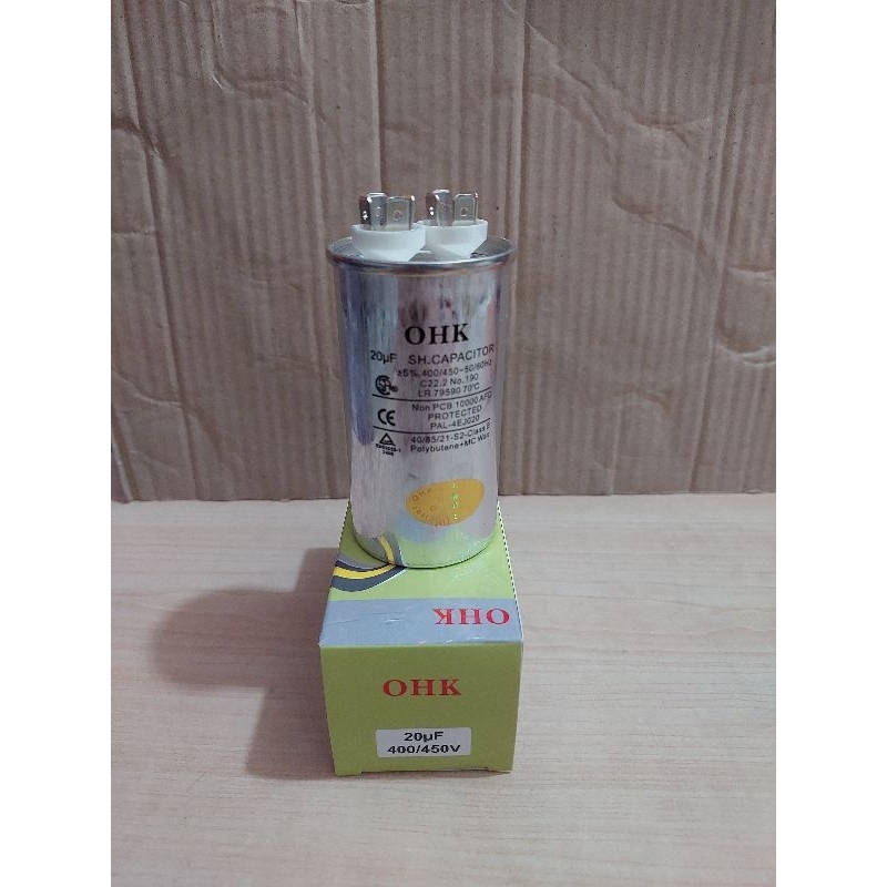kapasitor 20uf AC