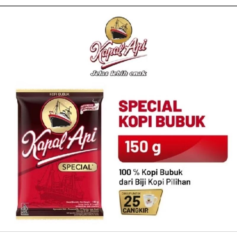 

murah Kopi Kapal Api Special 150G Promo Gratis Ongkir